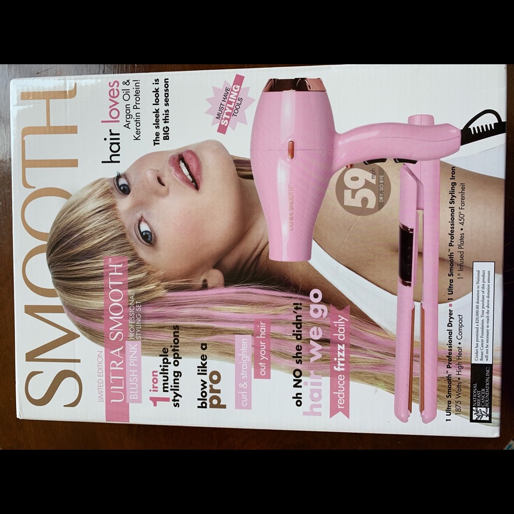 CRICKET Ulta smooth flat iron & blowdryer